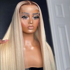 Virgin hair lace wig
